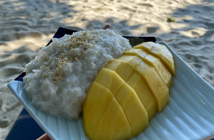 Sticky Rice mit Mango aus Thailand